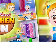 Baby Hazel Kitchen Fun
