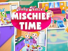 Baby Hazel Mischief Time