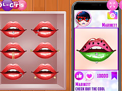 Cute Lip Design For Marinette