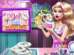 Doll Dish Washing