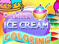 Online Ice Cream Coloring