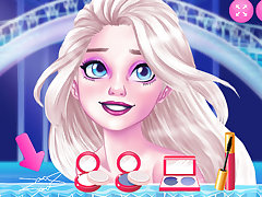 New Makeup Snow Queen Eliza