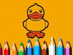BTS Ducks Coloring Book