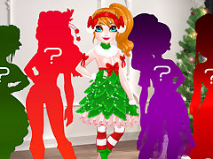 Princess Battle For Christmas Fashion