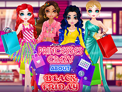 Princesses Crazy About Black Friday