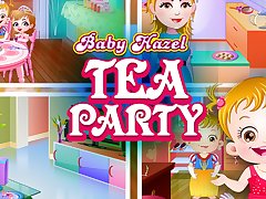 Baby Hazel Tea Party