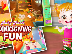 Baby Hazel Thanksgiving Fun
