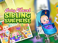 Baby Hazel Sibling Surprise
