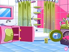 Baby Doll House Cleaning Game