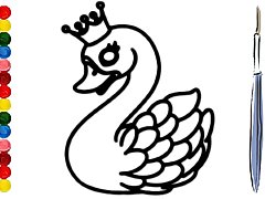 BTS Swan Coloring Book