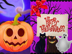Happy Halloween Princess Card Designer