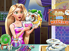 Goldie Dish Washing