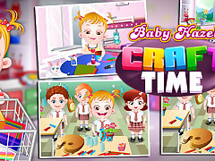 Baby Hazel Craft Time