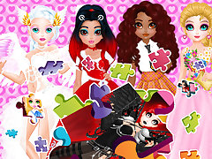 Puzzles Princesses and Angels New Look