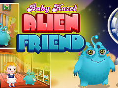 Baby Hazel Alien Friend