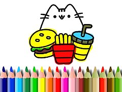 BTS Cute Cats Coloring