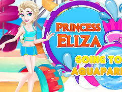 Princess Eliza Going To Aquapark