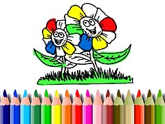 BTS Flowers Coloring