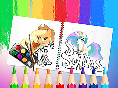 Sweet Pony Coloring Book