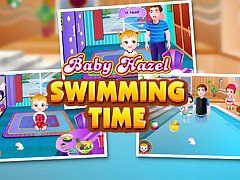 Baby Hazel Swimming Time