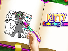 Kitty Coloring Book
