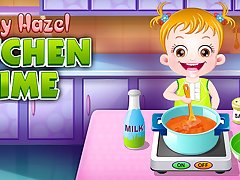 Baby Hazel Kitchen Time