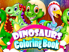 Dinosaurs Coloring Book