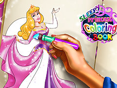 Sleepy Princess Coloring Book