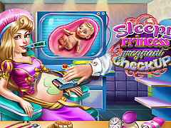 Sleepy Princess Pregnant Check Up