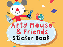 Arty Mouse Sticker Book
