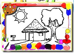 BTS House Coloring Book