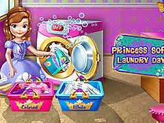 Young Princess Laundry Day