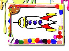 Rockets Coloring Book