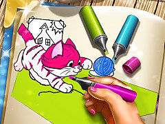 Pets Coloring Book