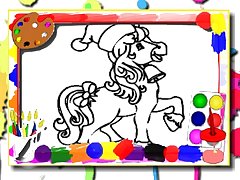 Horse Coloring Book