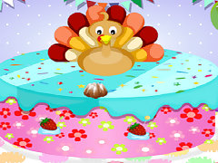 Happy Thanksgiving Cake Master