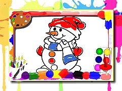 Winter Coloring Book