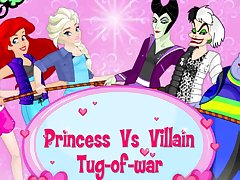 Princess vs Villains Tug of War