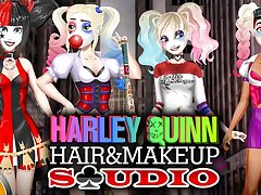 Harley Quinn Hair and Makeup Studio