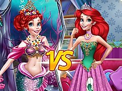 Ariel Princess Vs Mermaid
