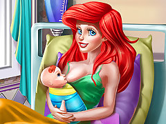 Princess Mermaid Mommy Birth