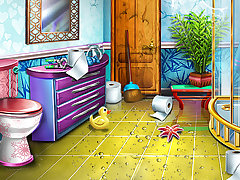 Ice Queen Bathroom Deco