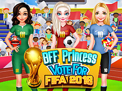 Bff Princess Vote For football 2018