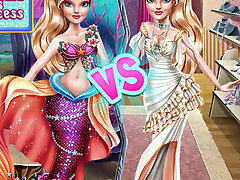 Ellie Mermaid Vs Princess