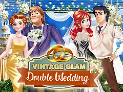 Vintage Glam Double Wedding