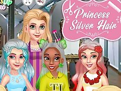 Princess Silver Hairstyles
