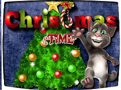 Talking Tom Christmas Time