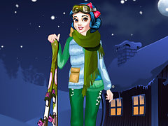 Princess Winter Skiing