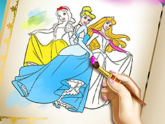 Princesses Coloring Book