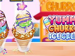 Yummy Churros Ice Cream